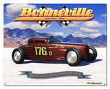 Bonneville Speed Coupe Vintage Sign Metal Sign