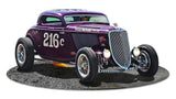1933 Speed Coupe Vintage Sign Metal Sign