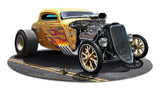 1933 Blown Coupe Vintage Sign Metal Sign