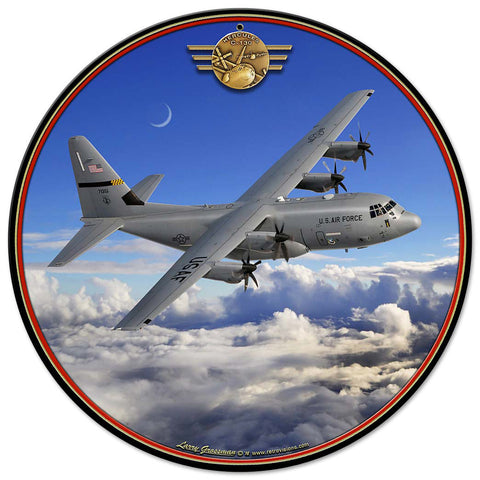 C-130-Hercules-Vintage-Sign-Metal-Sign