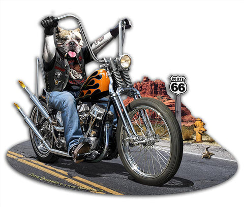 Born To Be Wild Vintage Sign Metal Sign