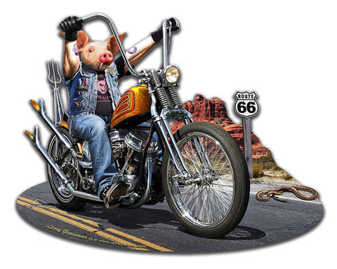 Goin-Hog-Wild-Vintage-Sign-Metal-Sign