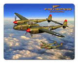 P-38 Lightning Vintage Sign Metal Sign