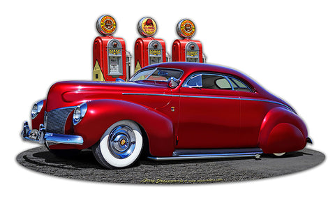 1939-Merc-Kustom-Fill-up-NG-Vintage-Sign-Metal-Sign