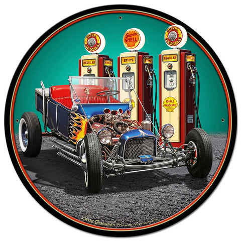 1922-T-Bucket-Fillup-Vintage-Sign-Metal-Sign