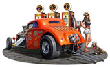 1933 Willys Filler-up Vintage Sign Metal Sign