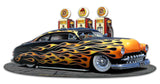 1949 Merc Kustom Fill-up NG Vintage Sign Metal Sign