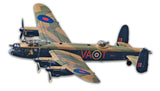 Avro Lancaster Bomber Vintage Sign Metal Sign