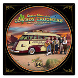 Cactus Slim Vintage Sign Metal Sign