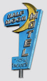 Half Moon Motel Sign Vintage Sign Metal Sign