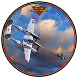 P-38 Lightning Vintage Sign Metal Sign