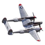 P-38 Lighting Cut out 16 X 14 vintage metal sign Metal Sign