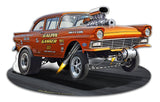 1957 Ford Gasser Vintage Sign Metal Sign