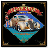1938 Ford Kustom Vintage Sign Metal Sign