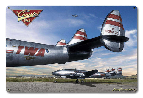 Connie 2 Metal Sign