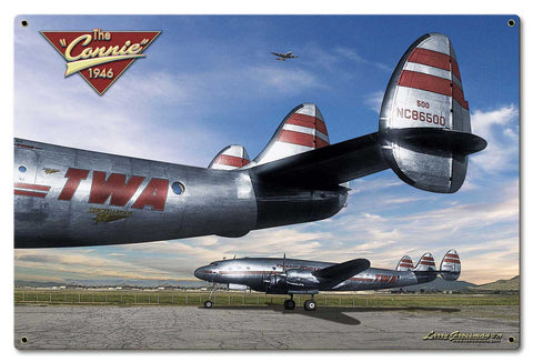 Connie 2 Metal Sign
