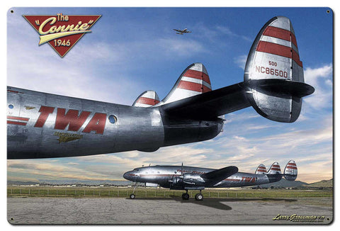 Connie 2 Metal Sign