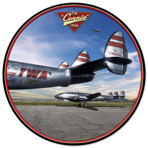 Connie 2 Metal Sign