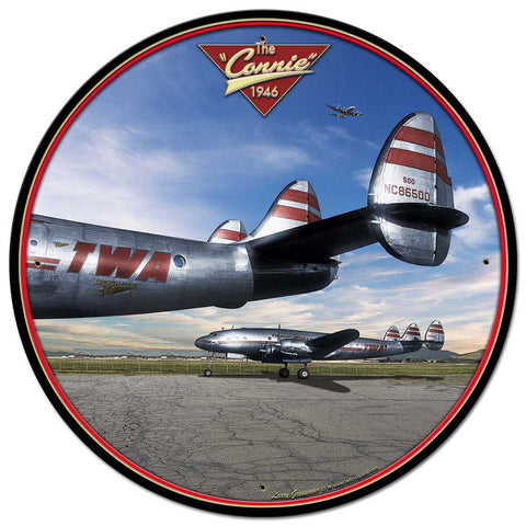 Connie 2 Metal Sign