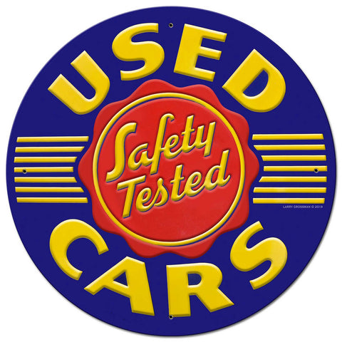 Used-Cars-Metal-Sign