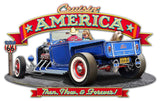 CRUISIN'-AMERICA-Metal-Sign