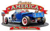 CRUISIN'-AMERICA-Metal-Sign