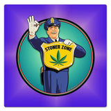 Guard Stoner Zone Metal Sign