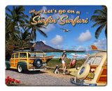 Surfin' Safari Metal Sign
