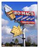 Bo Mac's Metal Sign