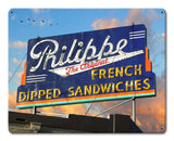 Phillipe's Metal Sign