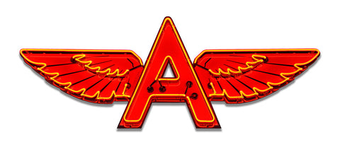 Flying A Sign Metal Sign