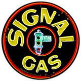 Signal Gas Sign Metal Sign