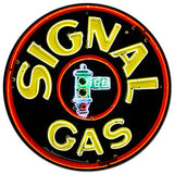 Signal Gas Sign Metal Sign