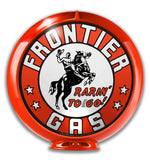 Frontier Gas Globe Metal Sign