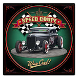 1934 Five Window Metal Sign