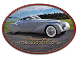 1938 Dubonnet Xenia Frame Metal Sign