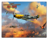Me-109 Battle of Britain Metal Sign