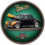 1940 Coupe Metal Sign
