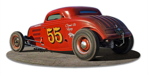 1933 Ol' Skool Coupe Metal Sign