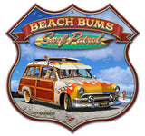 1951 Woodie Metal Sign