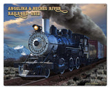 A&NR Train Metal Sign