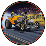 1923 T Bucket Fuel Altered Metal Sign