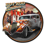 1933 Sedan Hot Rod Renegade Metal Sign