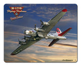 B-17 Special Delivery Metal Sign