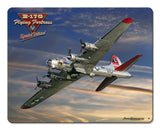 B 17 Special Delivery Metal Sign
