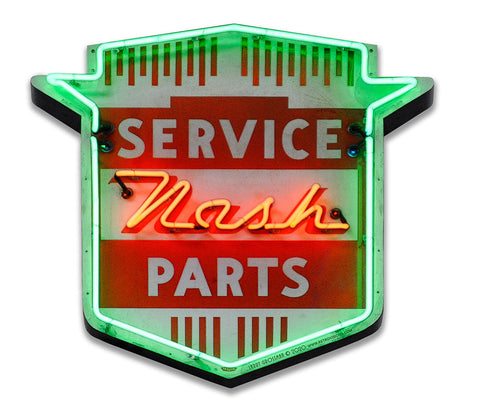 1950's Nash Sign Metal Sign