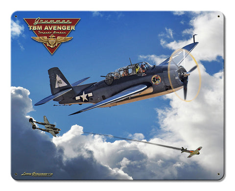 Avenger Metal Sign