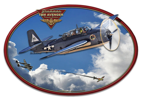 Avenger 3D Metal Sign