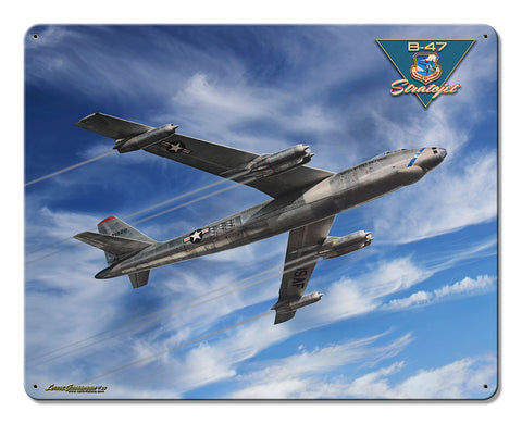 B-47 Stratojet Metal Sign