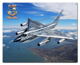 B 58 Hustler Metal Sign